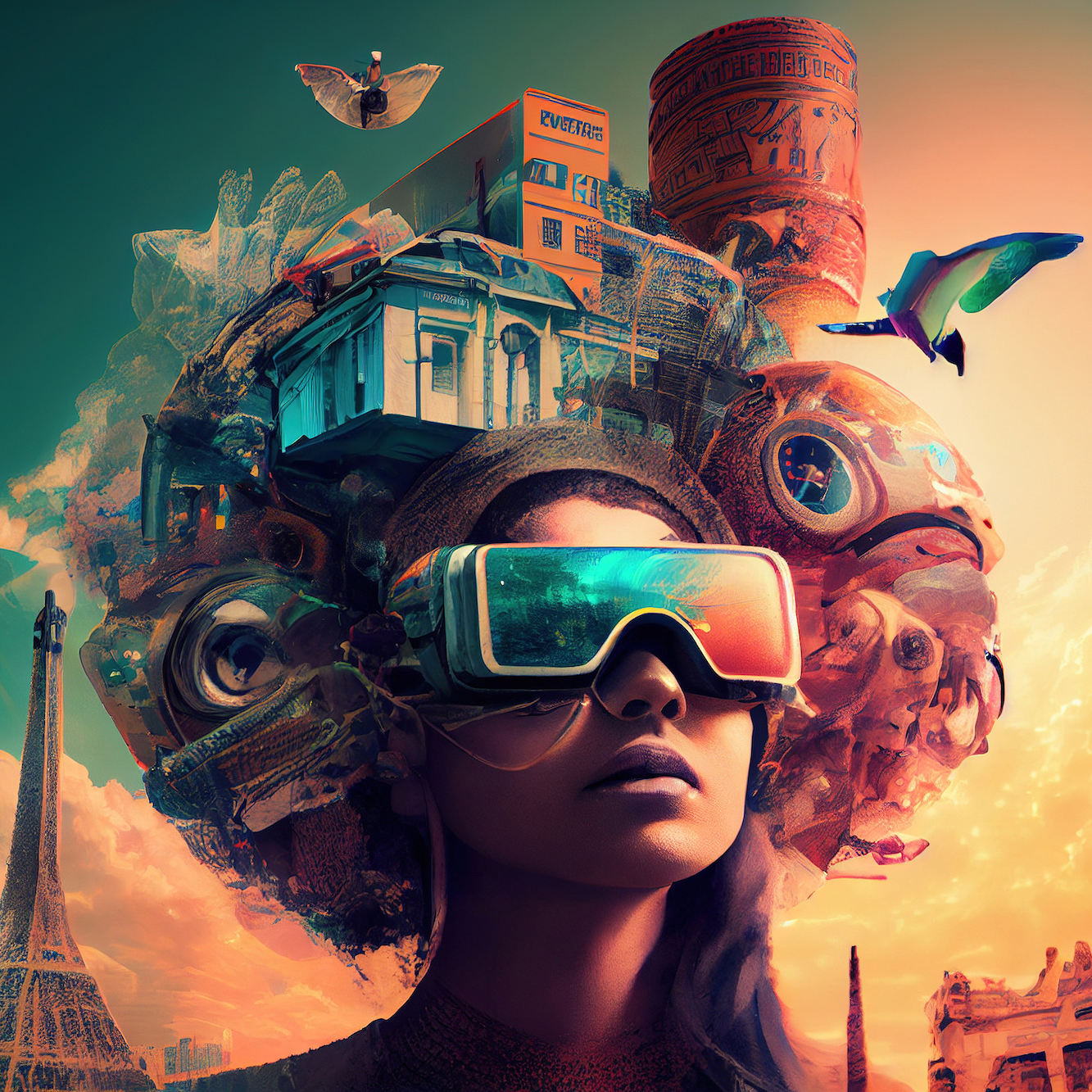 City Women Cyberpunk