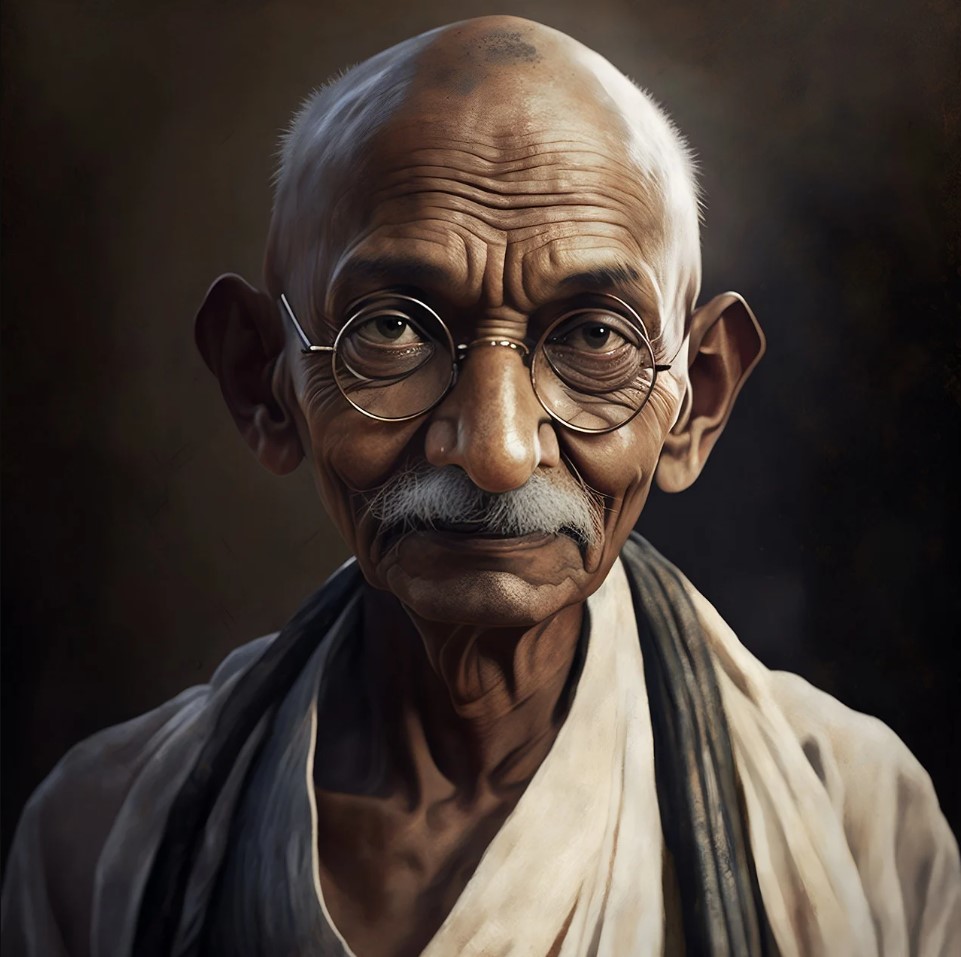 Ghandi Realistic Render