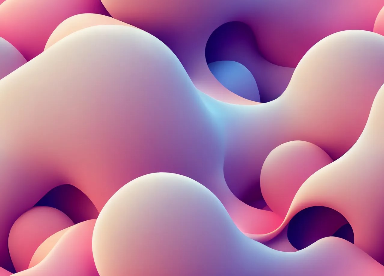 Pink Bubbly Wallpaper